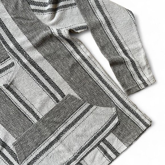 Boho Hoodie gray & white 🕊️ - Picture 4 of 4